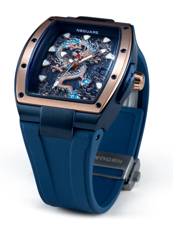 NSquare Dragon Overloed Automatic Watch N57.3 RG/Blue Limited Edition 3