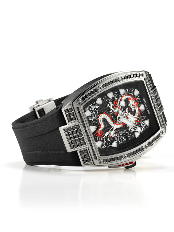 NSquare Dragon Overloed Automatic Watch N57.4 SS/Black Limited Edition 5