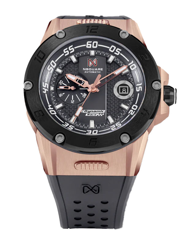 NSquare Dynamic Race Automatic Watch N61.3 Rose Gold / Grey 2