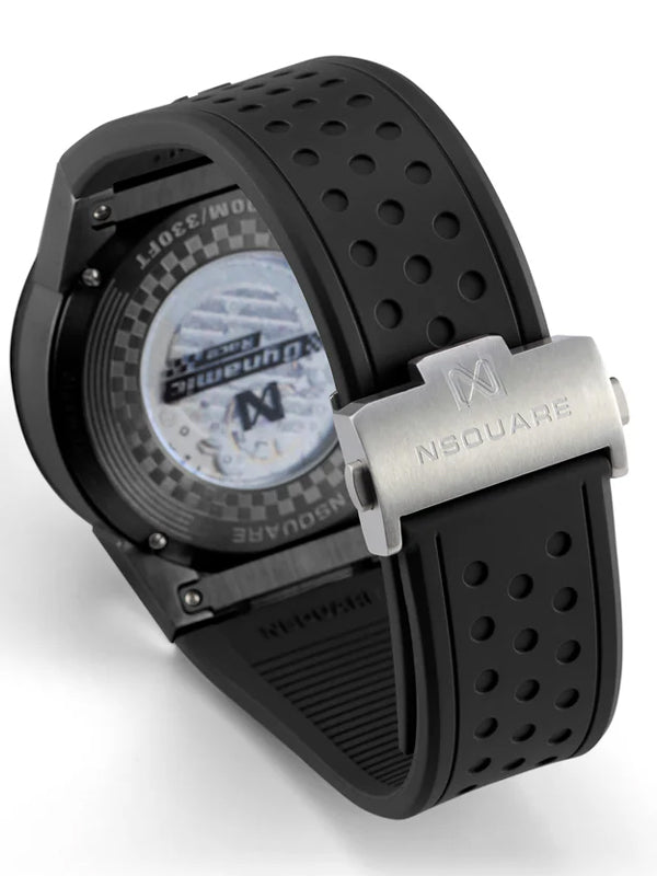 NSquare Dynamic Race Automatic Watch N61.4 Black Rose Gold 2