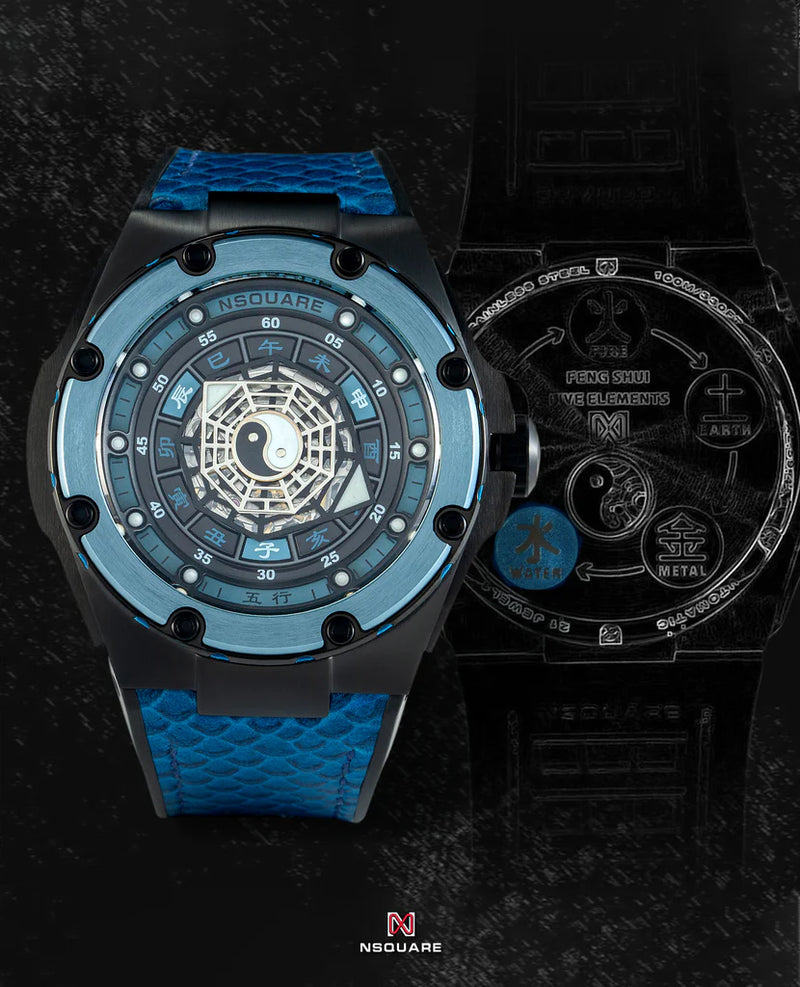 NSquare Five Elements Watch N59.3 Water Attributes Blue 4