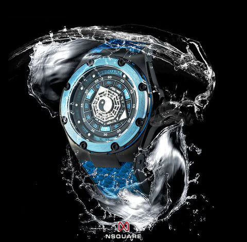 NSquare Five Elements Watch N59.3 Water Attributes Blue 7