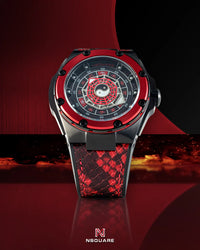 NSquare Five Elements Watch N59.4 Fire Attributes Red 3