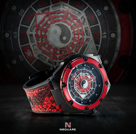 NSquare Five Elements Watch N59.4 Fire Attributes Red 7