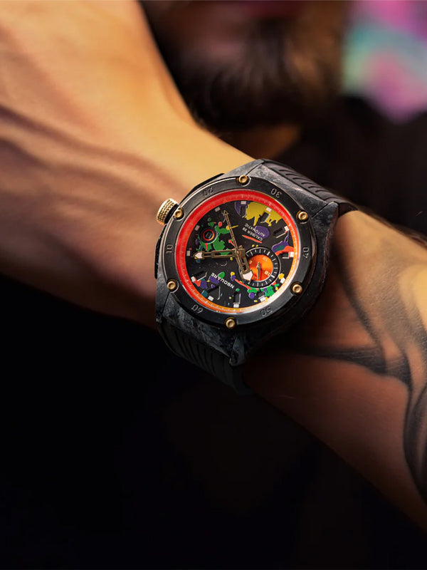 NSquare MultiColoured Series Automatic Watch N39.2 Vitality Black 2