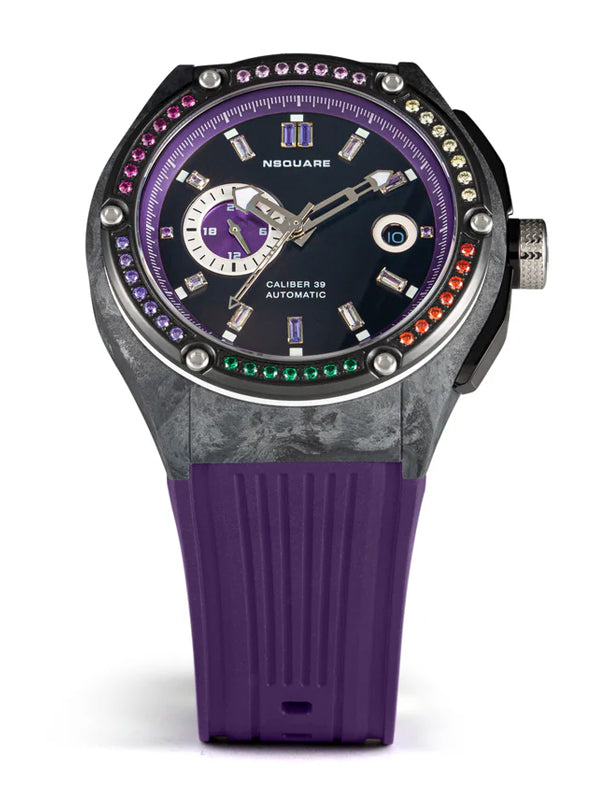 NSquare MultiColoured Series Automatic Watch N39.4 Brightening Purple 2