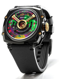 NSquare Nick II Automatic Watch N12.3 Black/Gold 3