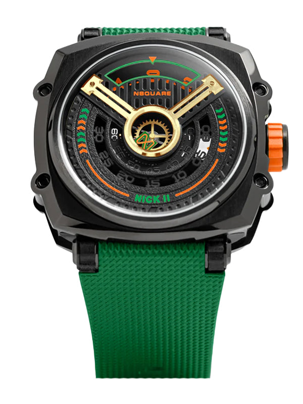 NSquare Nick II Automatic Watch N12.4 Green 3