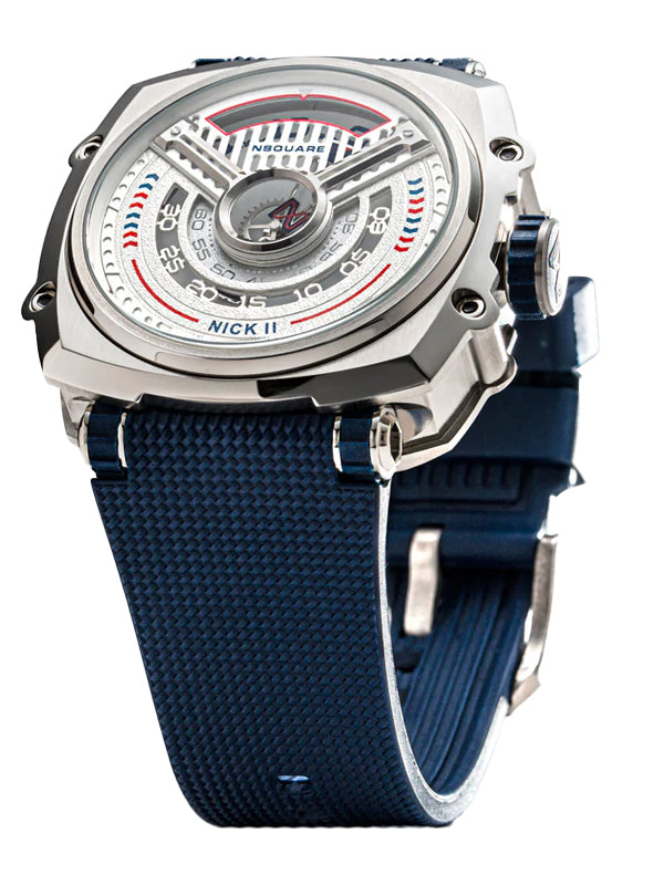 NSquare Nick II Automatic Watch N12.5 Blue/Steel 4