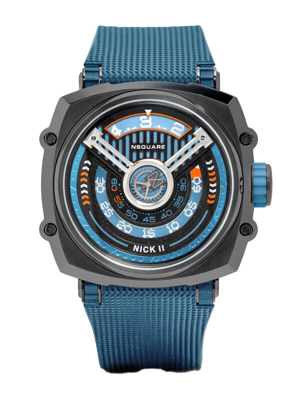 NSquare Nick II Automatic Watch N12.6 Misty Blue/Gray