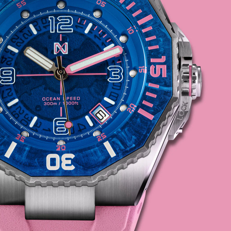 NSquare Ocean Speed Automatic Watch NS27.6 Pink Diver 5