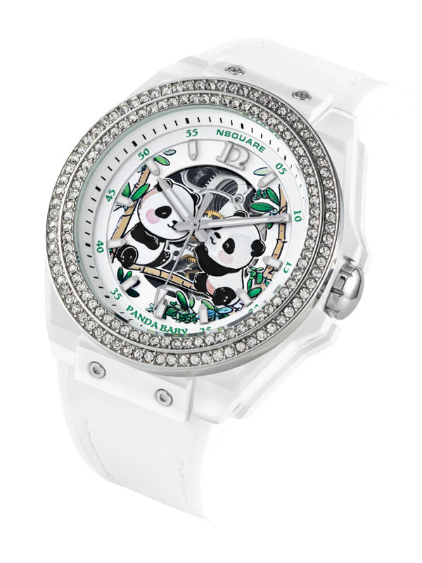 NSquare Panda Baby Automatic Watch N46.1 White 2