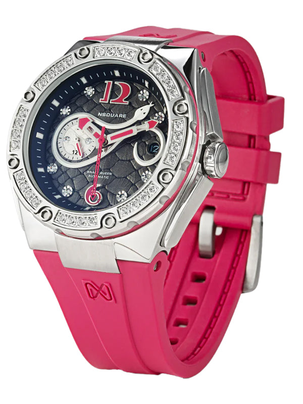 NSquare SnakeQueen Automatic Watch N48.5 Cherry Red 3