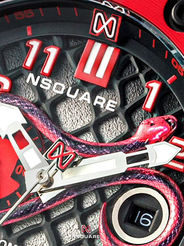 NSquare Snake Special Edition Automatic Watch N51.3 Firestorm Red 2