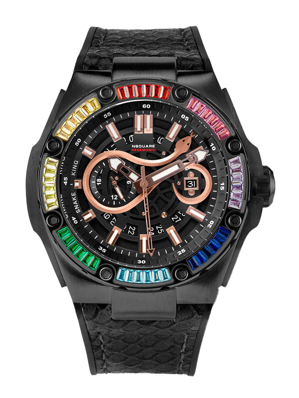 NSquare Snake Special Edition Automatic Watch N51.8 Rainbow Black Limited Edition