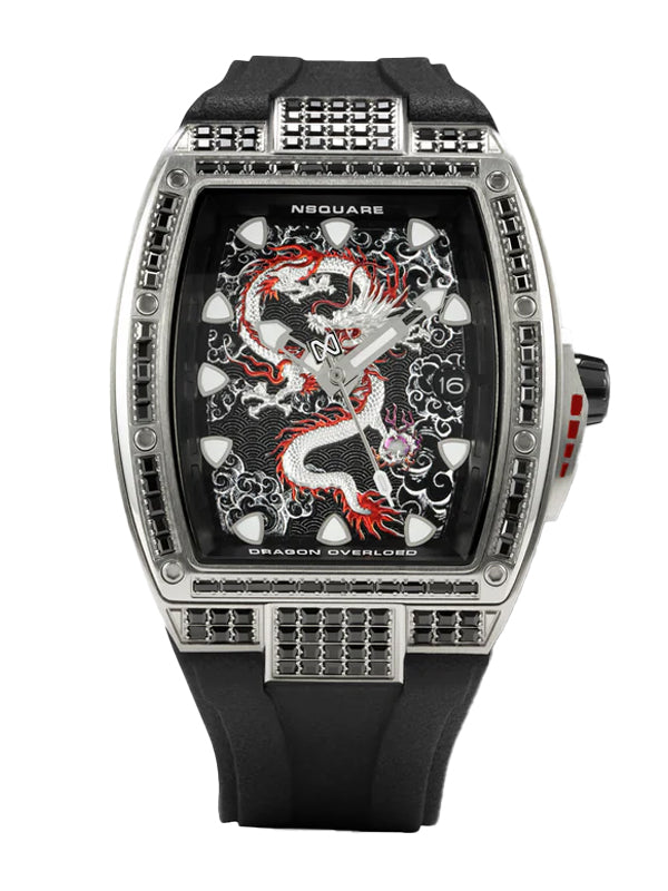 NSquare Dragon Overloed Automatic Watch N57.4 SS/Black Limited Edition