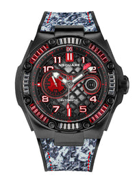 NSquare Snake Special Edition Automatic Watch N51.4 Blooming Shiny Red