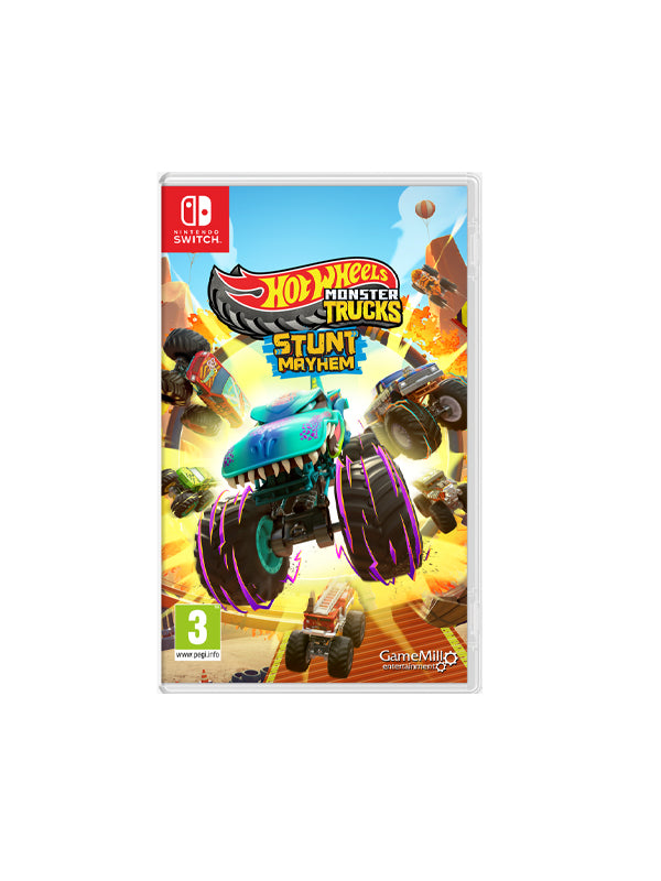 Nintendo Switch Hotwheels Monster Trucks - Stunt Mayhem