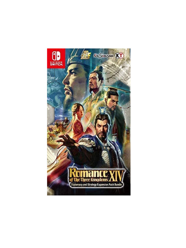 Nintendo Switch Romance Of The Three Kingdoms 14 + Diplomacy & Strategy Expansion Pack (English)