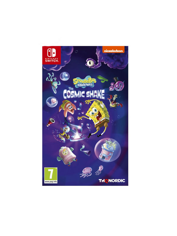 Nintendo Switch Spongebob Squarepants The Cosmic Shake