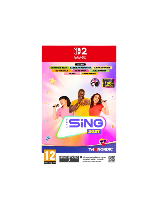 Nintendo Switch 2 Let's Sing 2027 (Game Alone)