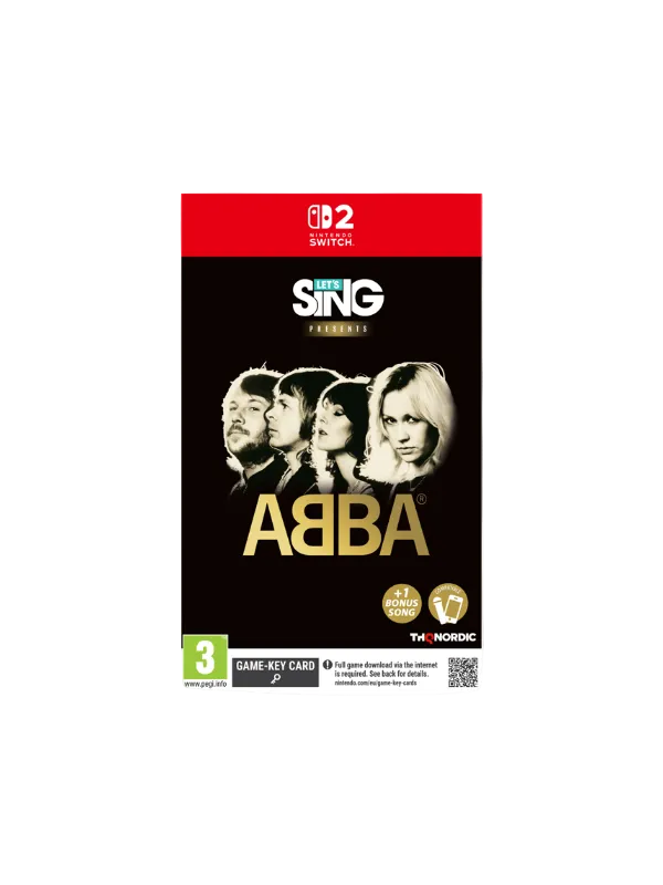 Nintendo Switch 2 Let's Sing ABBA (Game Alone) [2027 Edition]