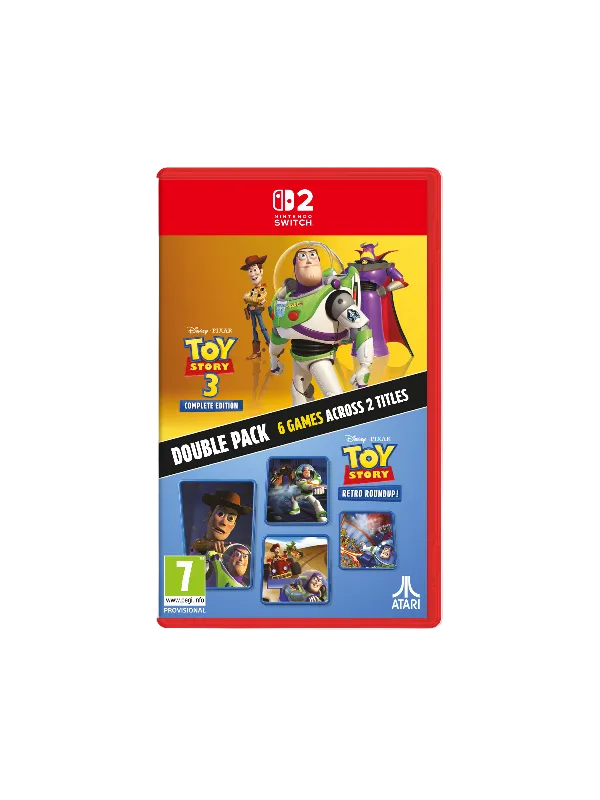 Nintendo Switch 2 Toy Story: Retro Roundup! + Toy Story 3 Complete Edition Double Pack