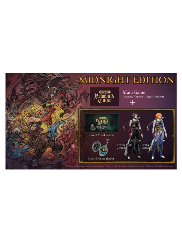 Nintendo Switch Castlevania: Belmont's Curse Midnight Edition