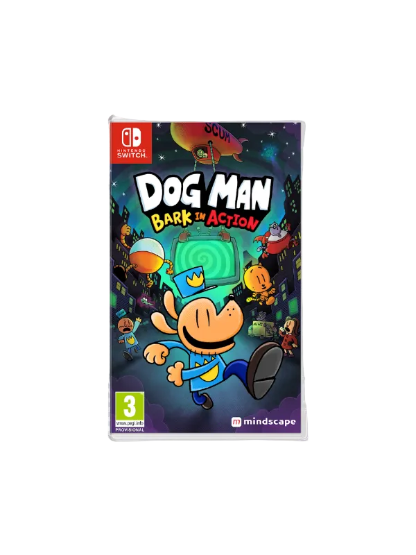 Nintendo Switch Dog Man: Bark in Action