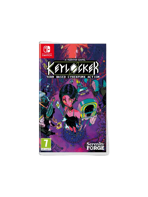 Nintendo Switch Keylocker | Turn Based Cyberpunk Action