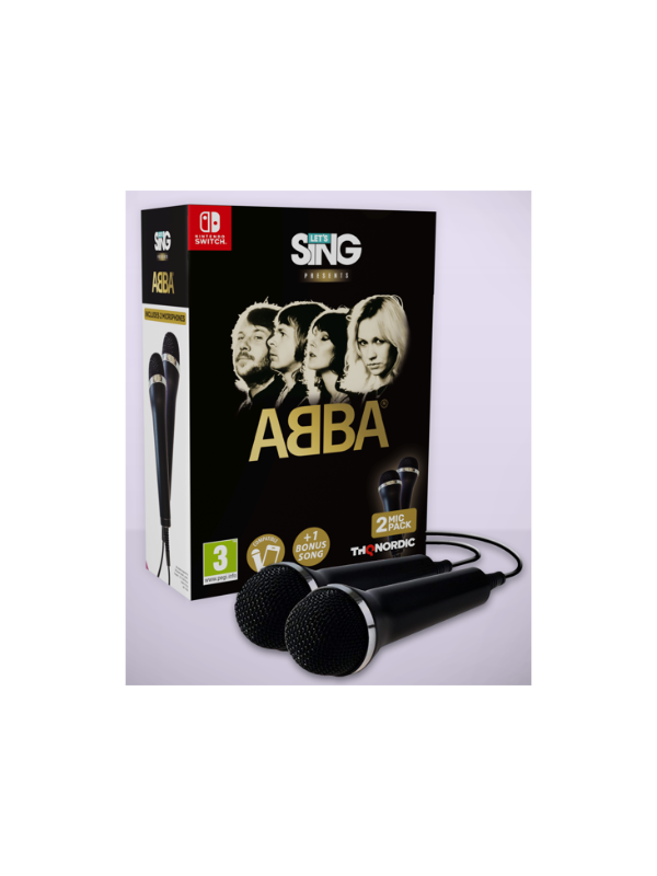 Nintendo Switch Let's Sing ABBA (2 Mic Bundle) [2027 Edition]