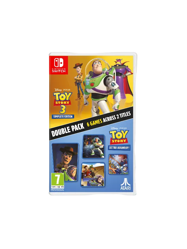 Nintendo Switch Toy Story: Retro Roundup! + Toy Story 3 Complete Edition Double Pack