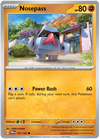 [Collector Troves] Pokemon Scarlet & Violet Twilight Masquerade Nosepass Card