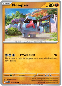 [Collector Troves] Pokemon Scarlet & Violet Twilight Masquerade Nosepass Card