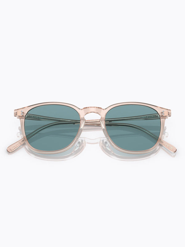 Oliver Peoples Finley 1993 Cherry Blossom with Teal Polarised Lens 6