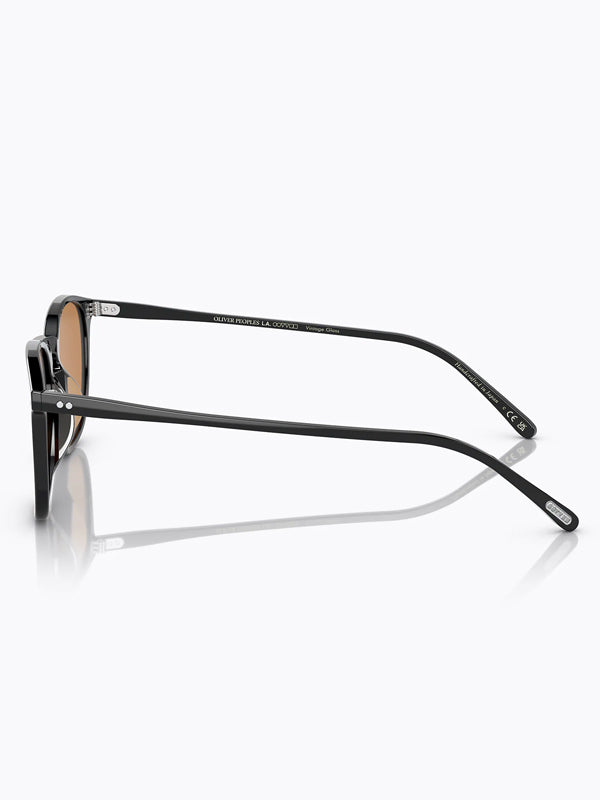 Oliver Peoples Finley 1993 Sun Black with Cognac Lens 4