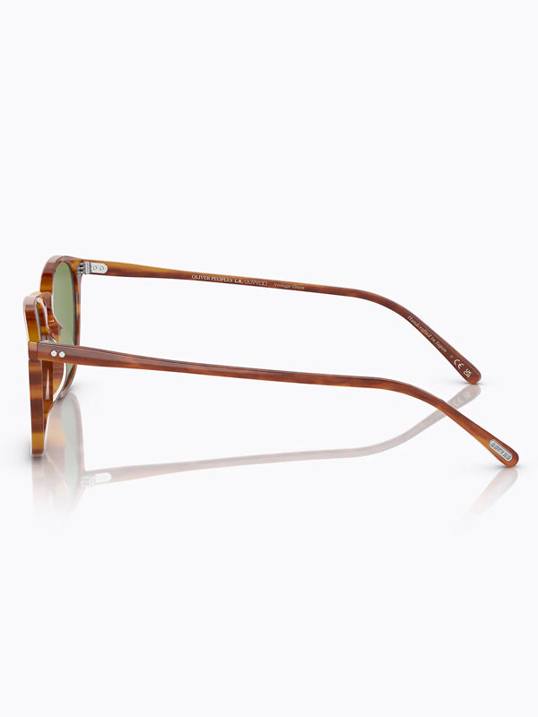Oliver Peoples Finley 1993 Sun Sugi Tortoise with Green Crystal Lens 4