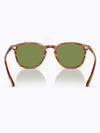 Oliver Peoples Finley 1993 Sun Sugi Tortoise with Green Crystal Lens 5
