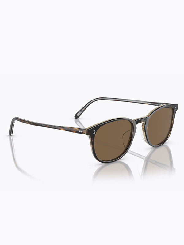 Oliver Peoples Finley Vintage Sun-F 362-Horn with Brown Lens 3
