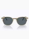 Oliver Peoples Finley Vintage Sun Military VSB with Blue Lens 2