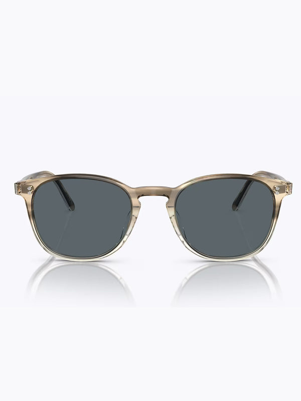 Oliver Peoples Finley Vintage Sun Military VSB with Blue Lens 2