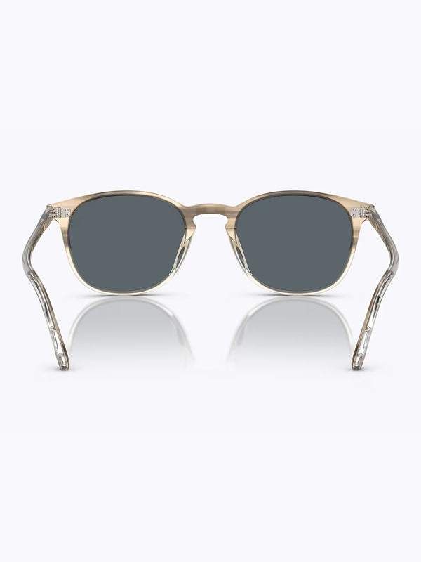 Oliver Peoples Finley Vintage Sun Military VSB with Blue Lens 5