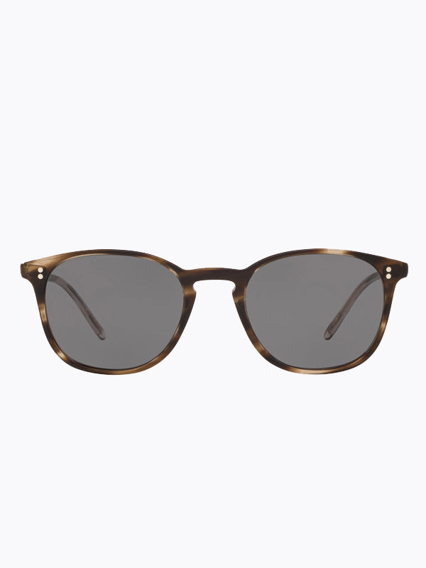 Oliver Peoples Finley Vintage Sun Polarized Cinder Cocobolo with Grey Polarised Lens 2