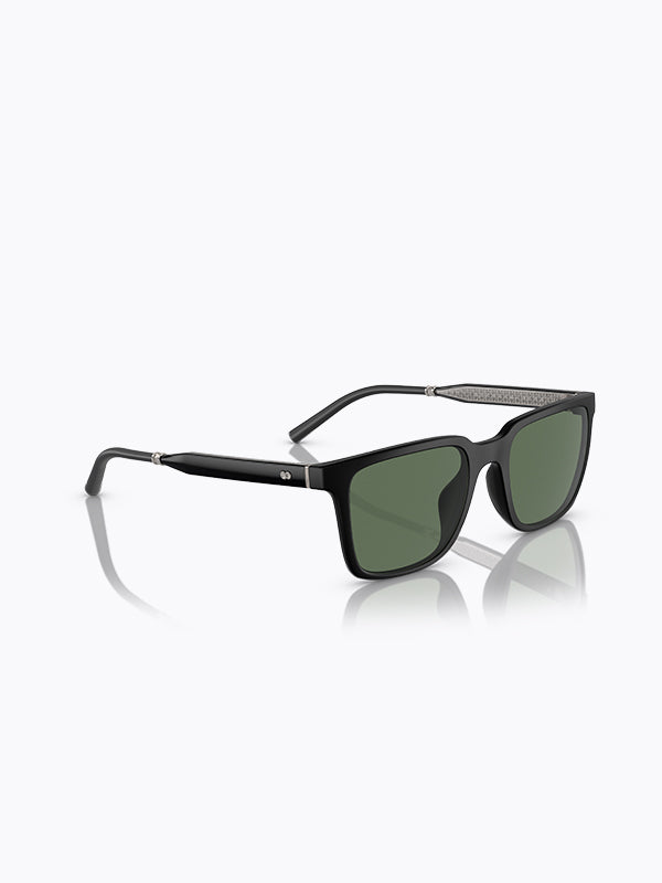 Oliver Peoples Mr Federer Sunglasses in Semi-Matte Black G-15 Polar Color 3