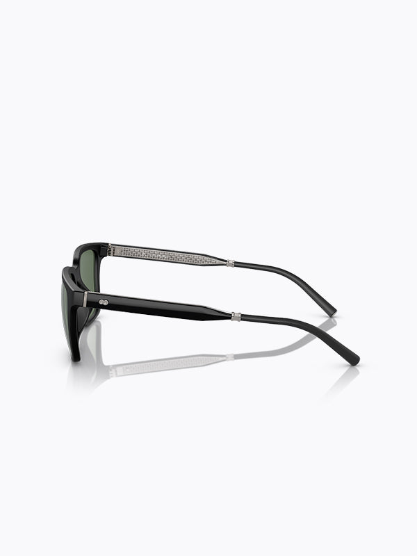 Oliver Peoples Mr Federer Sunglasses in Semi-Matte Black G-15 Polar Color 4