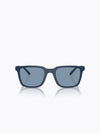 Oliver Peoples Mr Federer Sunglasses in Semi-Matte Blue Ash-Marine Color 2