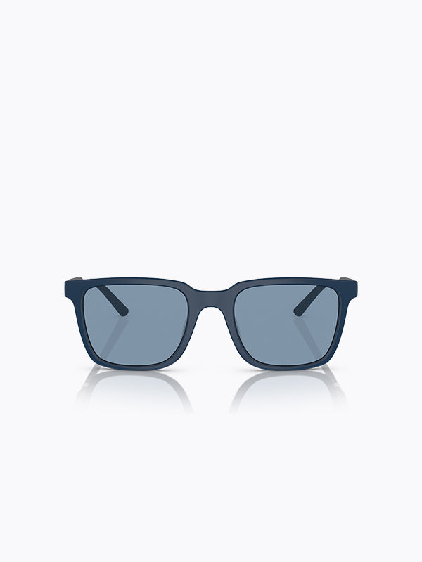 Oliver Peoples Mr Federer Sunglasses in Semi-Matte Blue Ash-Marine Color 2