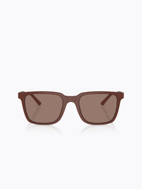 Oliver Peoples Mr Federer Sunglasses in Semi-Matte Brick-Sierra Color 2