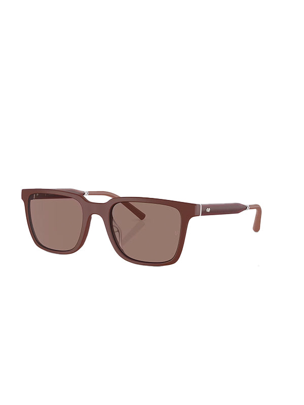 Oliver Peoples Mr Federer Sunglasses in Semi-Matte Brick-Sierra Color