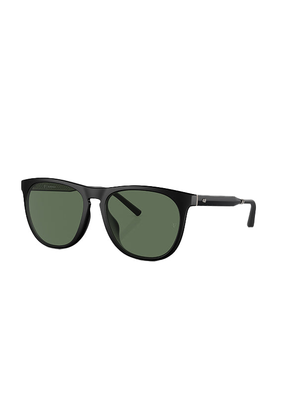 Oliver Peoples Roger Federer R-1 Sunglasses in Semi-Matte Black G-15 Polar Color